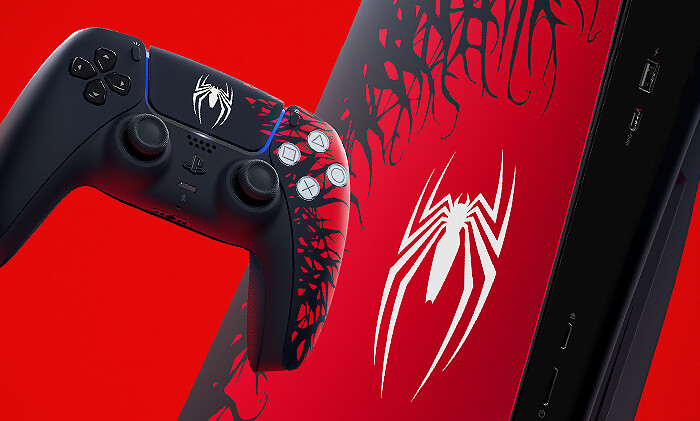 Marvel's Spider-Man 2 : une PS5 collector avec Venom et Peter Parker, elle est sublime !