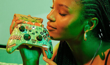 Xbox : une manette collector Tortues Ninja parfum pizza à renifler, ce n'est pas une blague