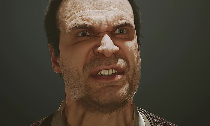 Alone in the Dark : les expressions faciales de David Harbour présentées comme argument de vente