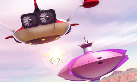 Goldorak : les phases en soucoupe Spazer dévoilées par Microids, ça rappelle After Burner